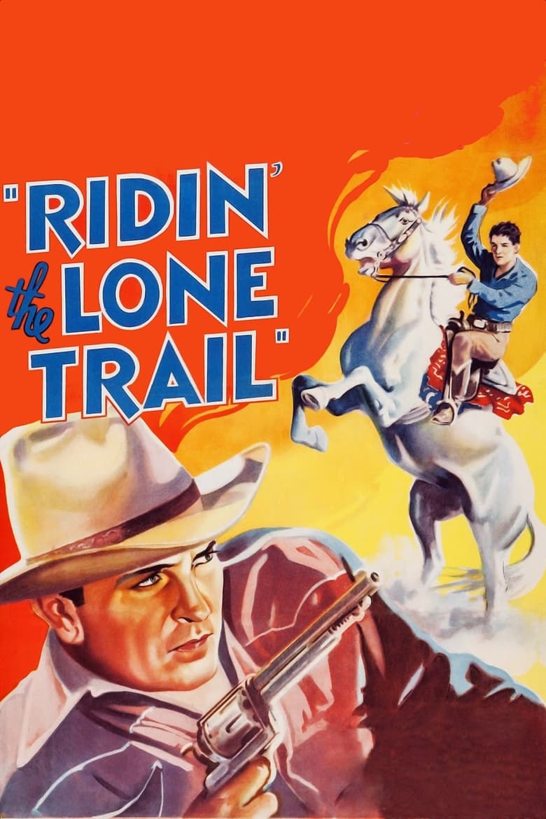 Poster of Ridin' the Lone Trail