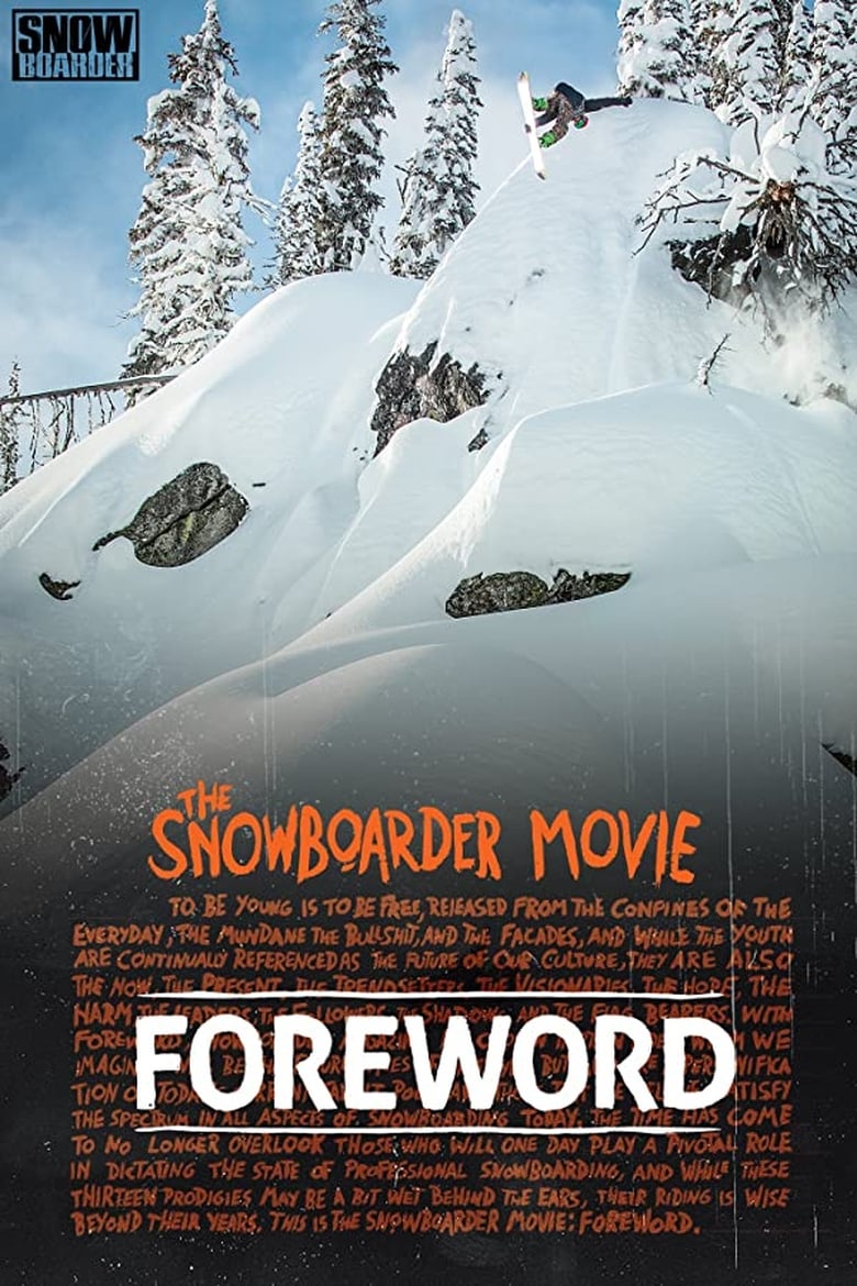 Poster of The Snowboarder Movie: Foreword