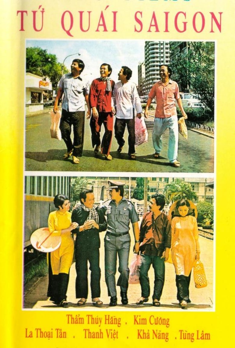 Poster of Four Oddballs of Saigon