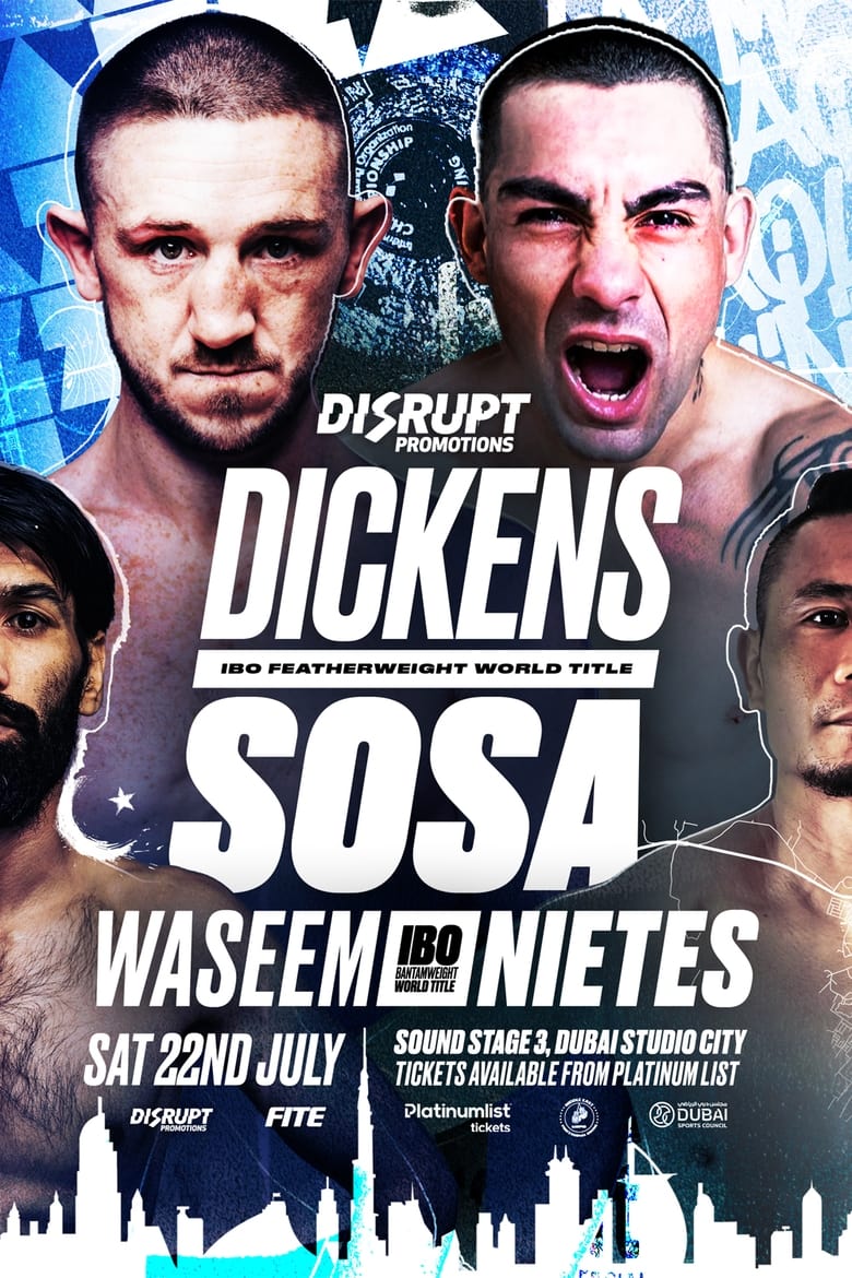 Poster of Jazza Dickens vs. Hector Andres Sosa