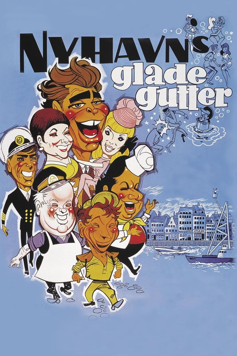 Poster of Nyhavns glade gutter