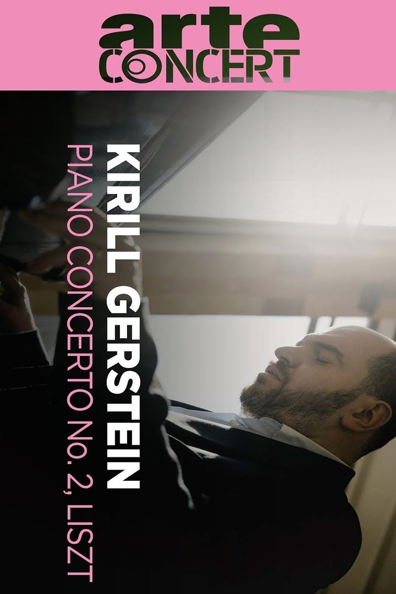 Poster of Liszt's Piano Concerto no. 2 with Strasbourg Philharmonic Orchestra