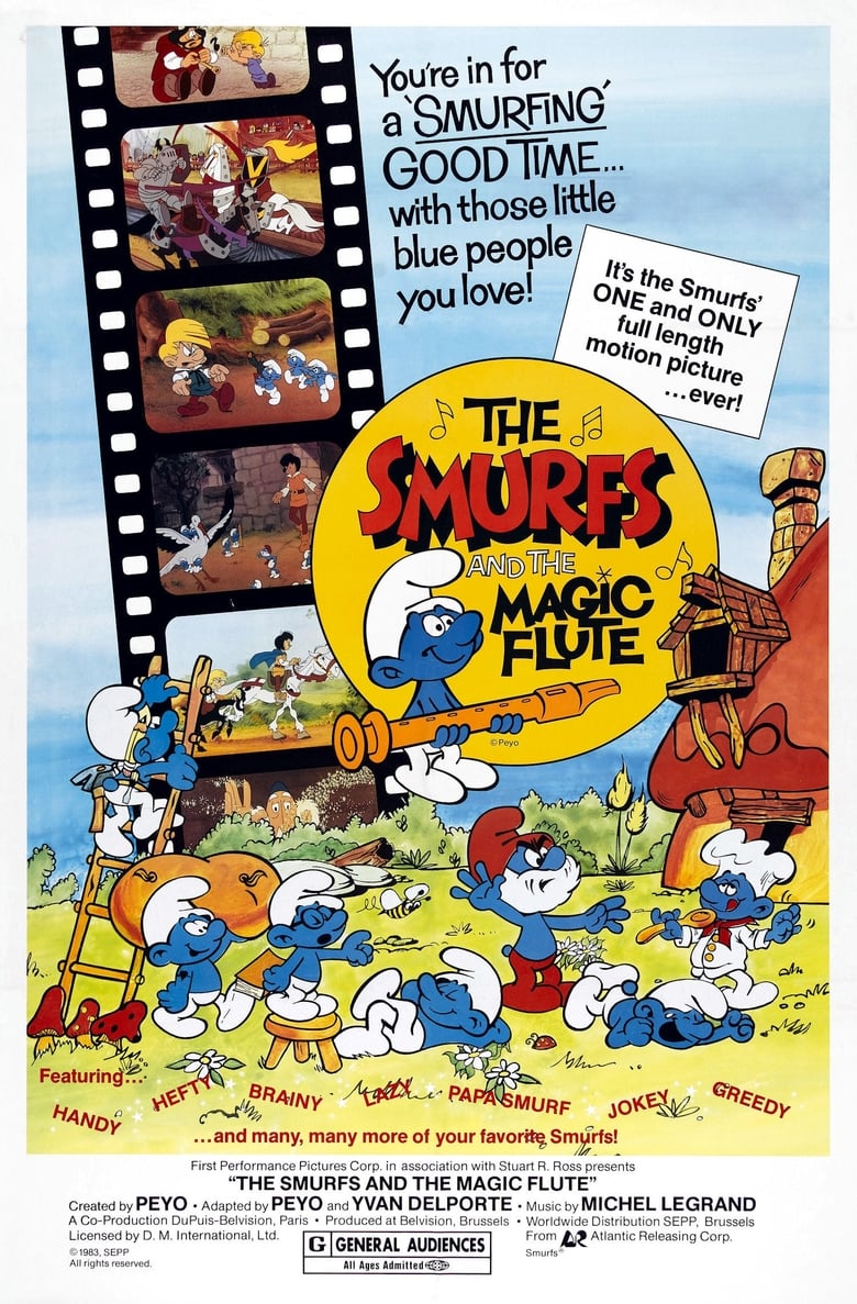 Poster of The Smurfs and the Magic Flute