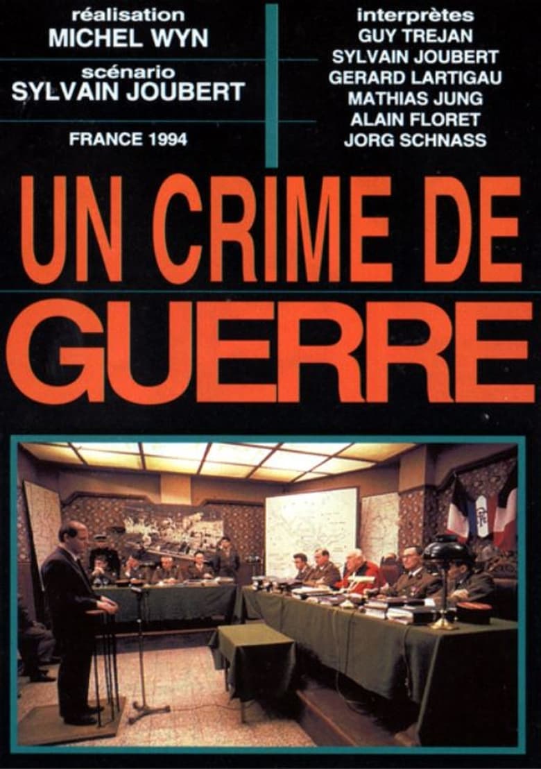 Poster of Un crime de guerre