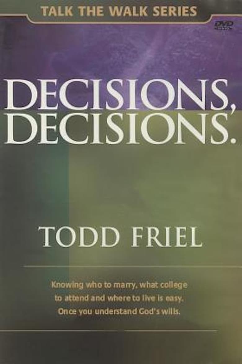 Poster of Decisions, Decisions