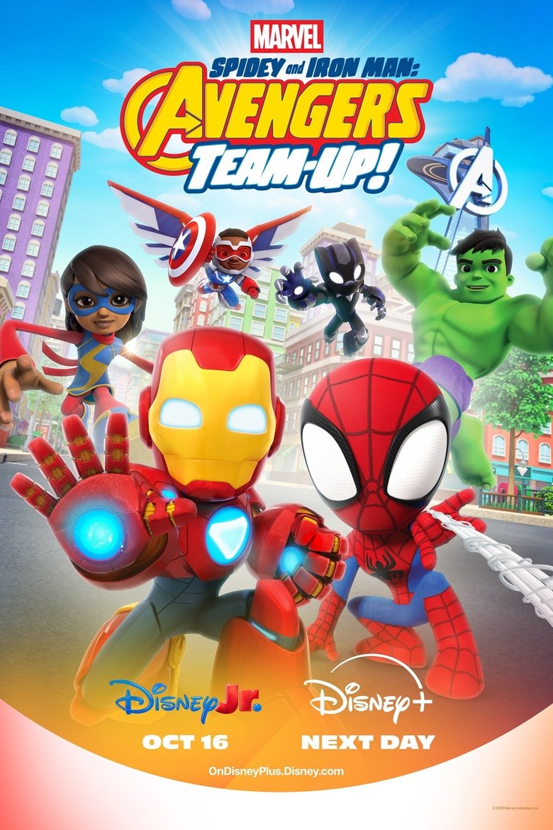 Poster of Marvel's Spidey and Iron Man: Avengers Team Up!