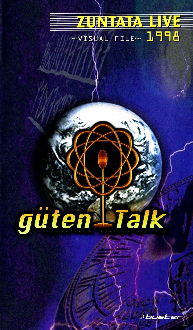 Poster of ZUNTATA LIVE 1998 "güten Talk" from the earth ~VISUAL FILE~