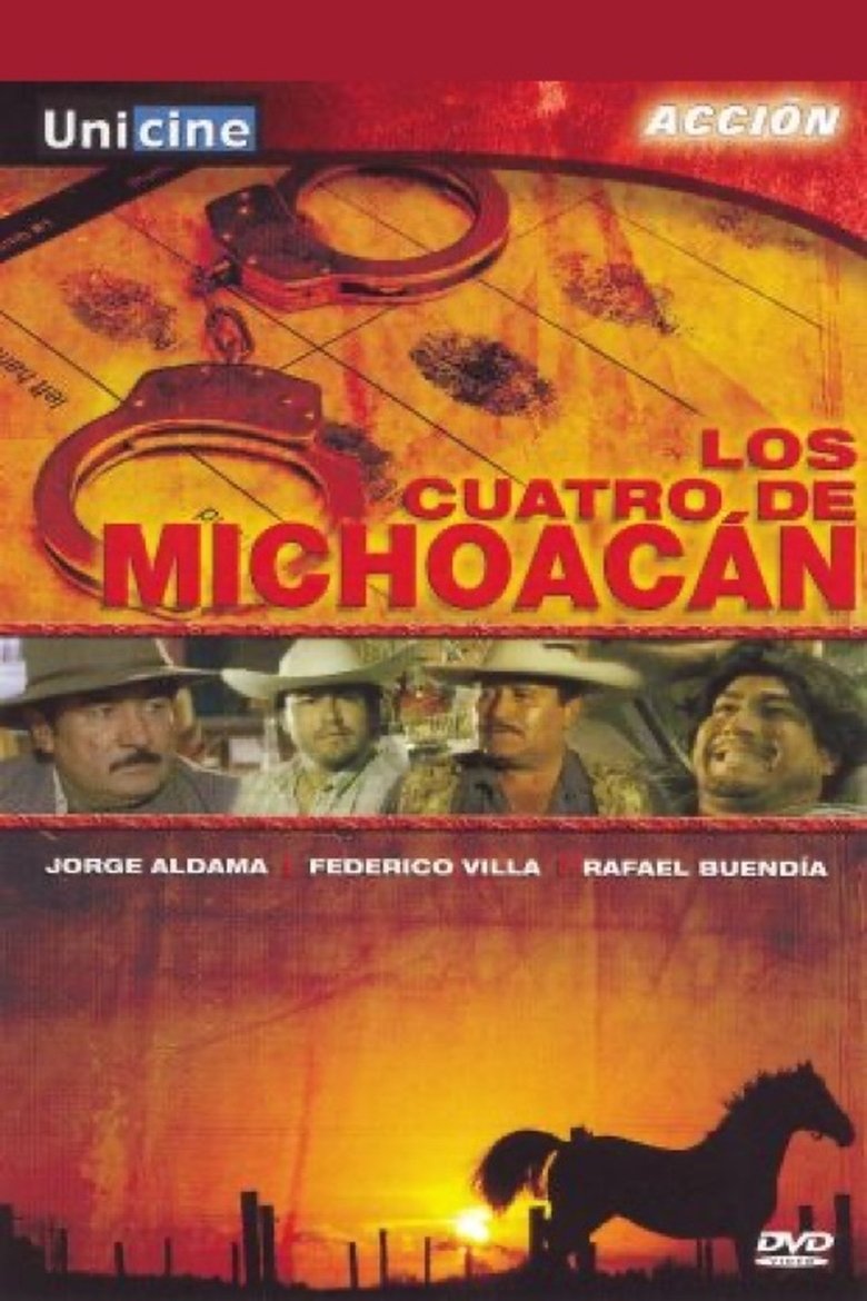 Poster of Los cuatro de Michoacán