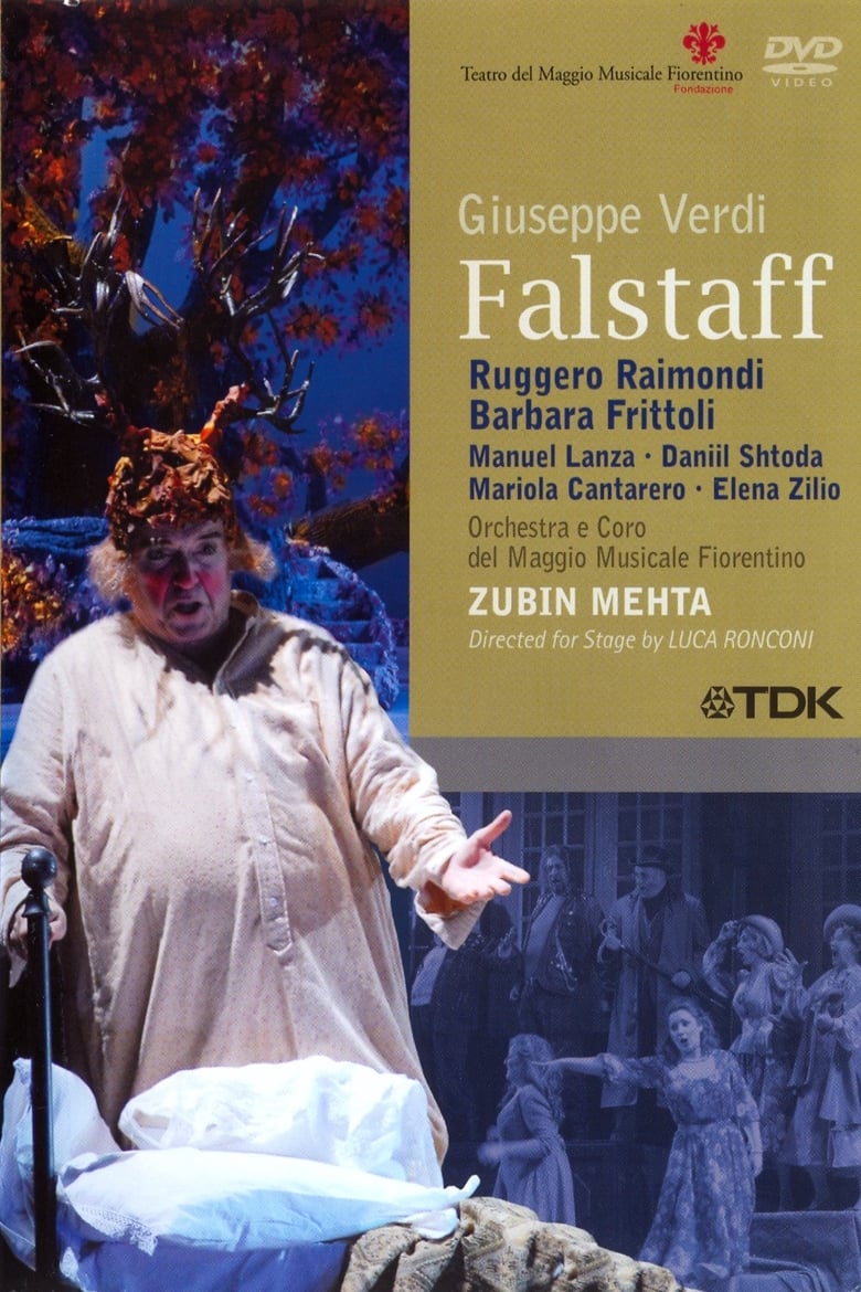 Poster of Giuseppe Verdi - Falstaff