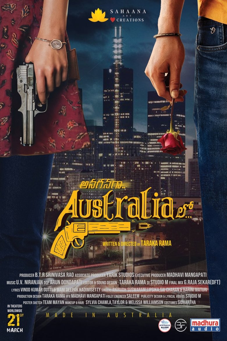 Poster of Anaganaga Australia Lo