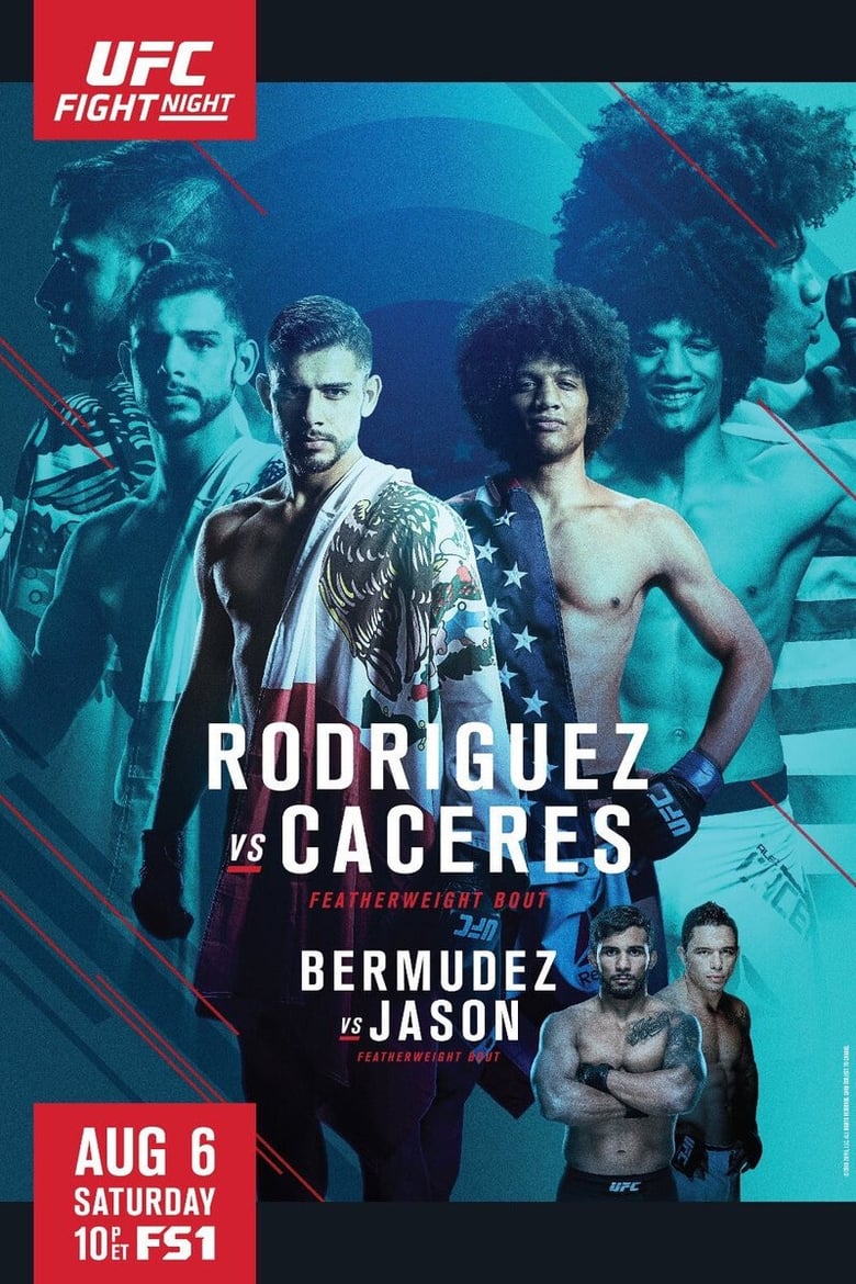 Poster of UFC Fight Night 92: Rodríguez vs. Caceres