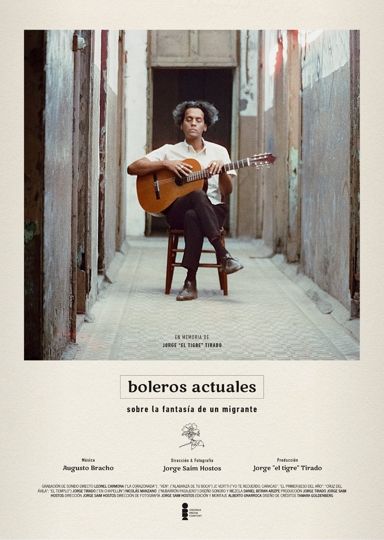 Poster of Boleros actuales sobre la fantasía de un migrante
