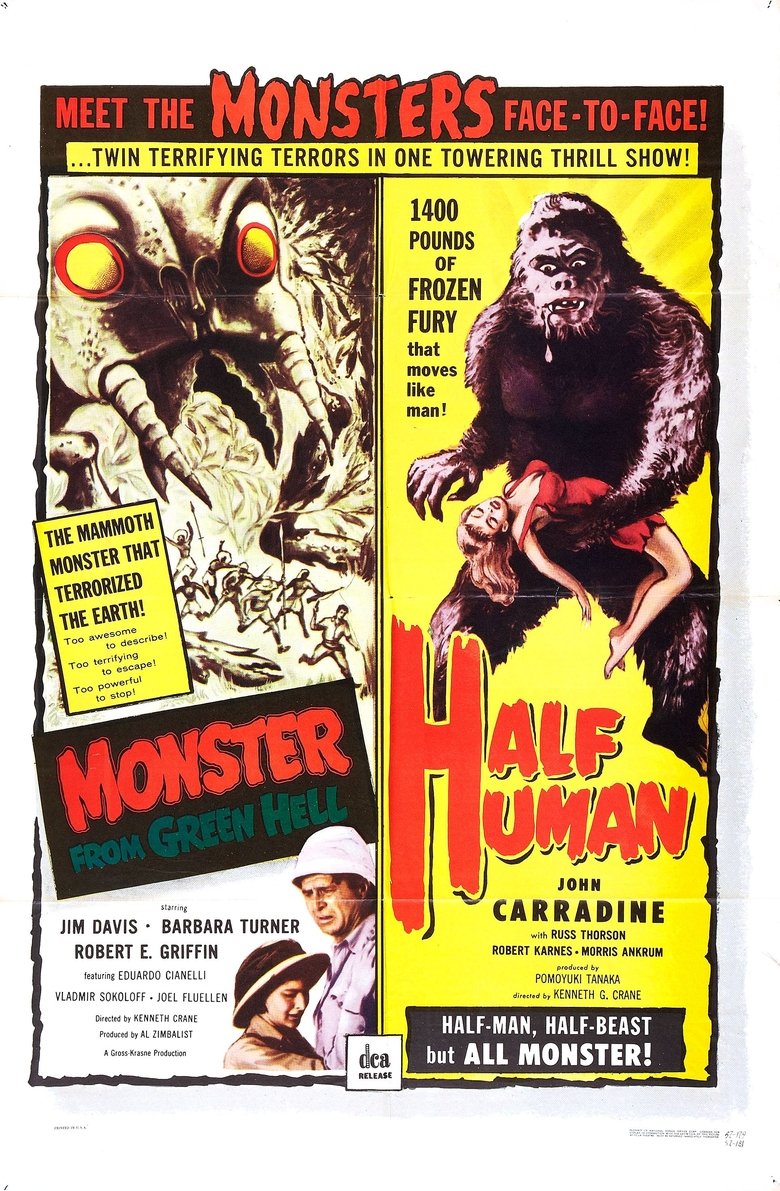 Poster of Half Human: The Story of the Abominable Snowman