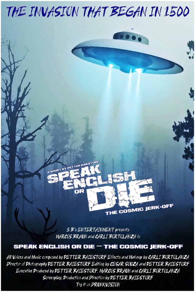 Poster of Speak English or Die - The Cosmic Jerk-Off