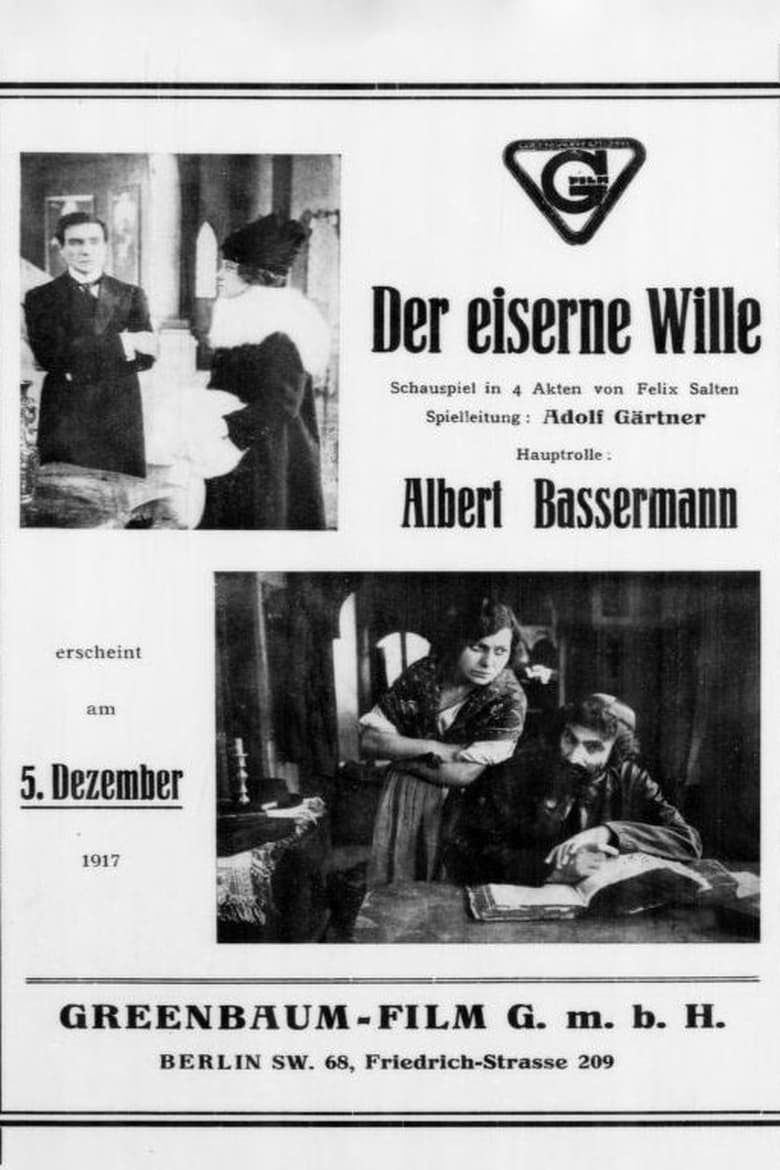 Poster of Der eiserne Wille