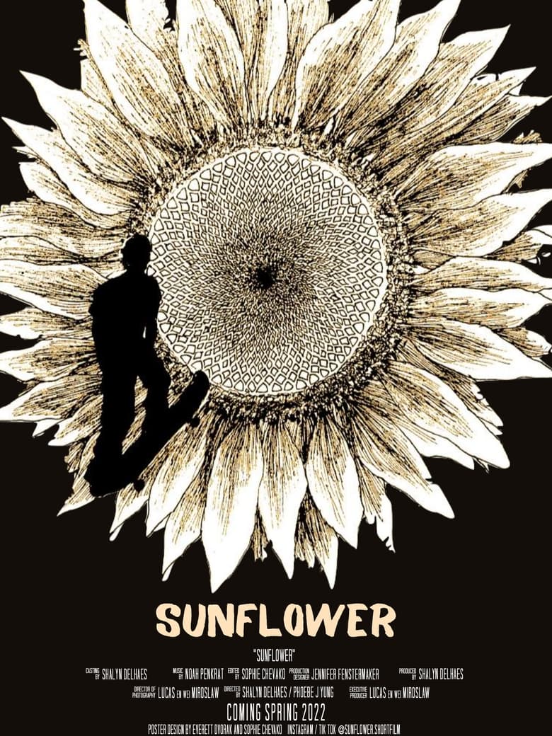 Poster of sunflower