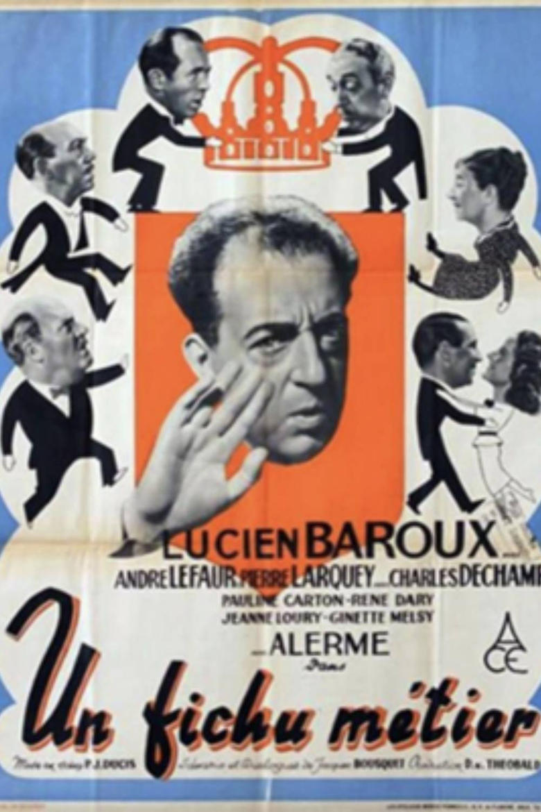 Poster of Un fichu métier