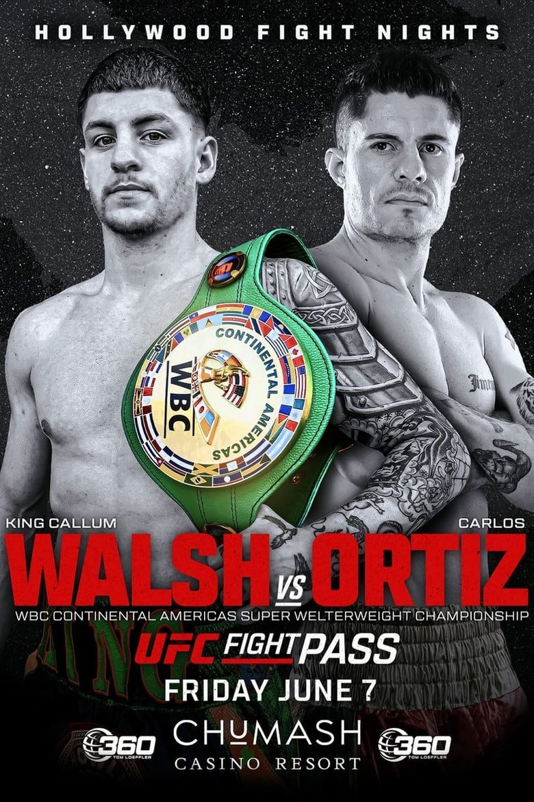 Poster of Callum Walsh vs. Carlos Ortiz