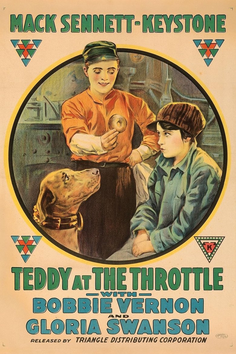 Poster of Teddy at the Throttle