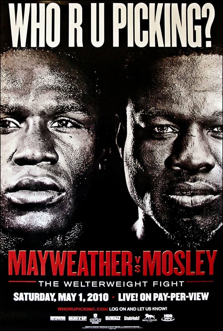 Poster of Floyd Mayweather Jr. vs. Shane Mosley