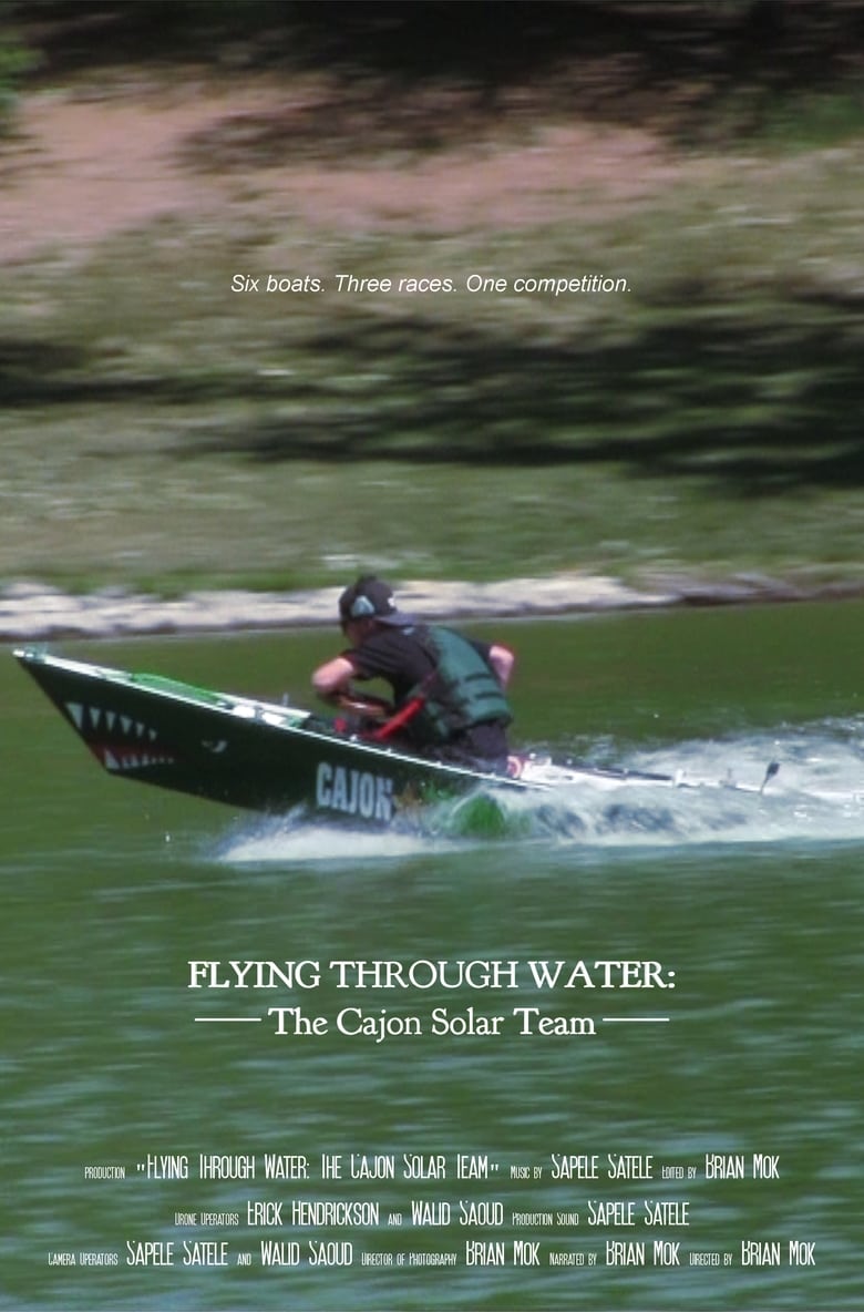 Poster of Flying Through Water: The Cajon Solar Team