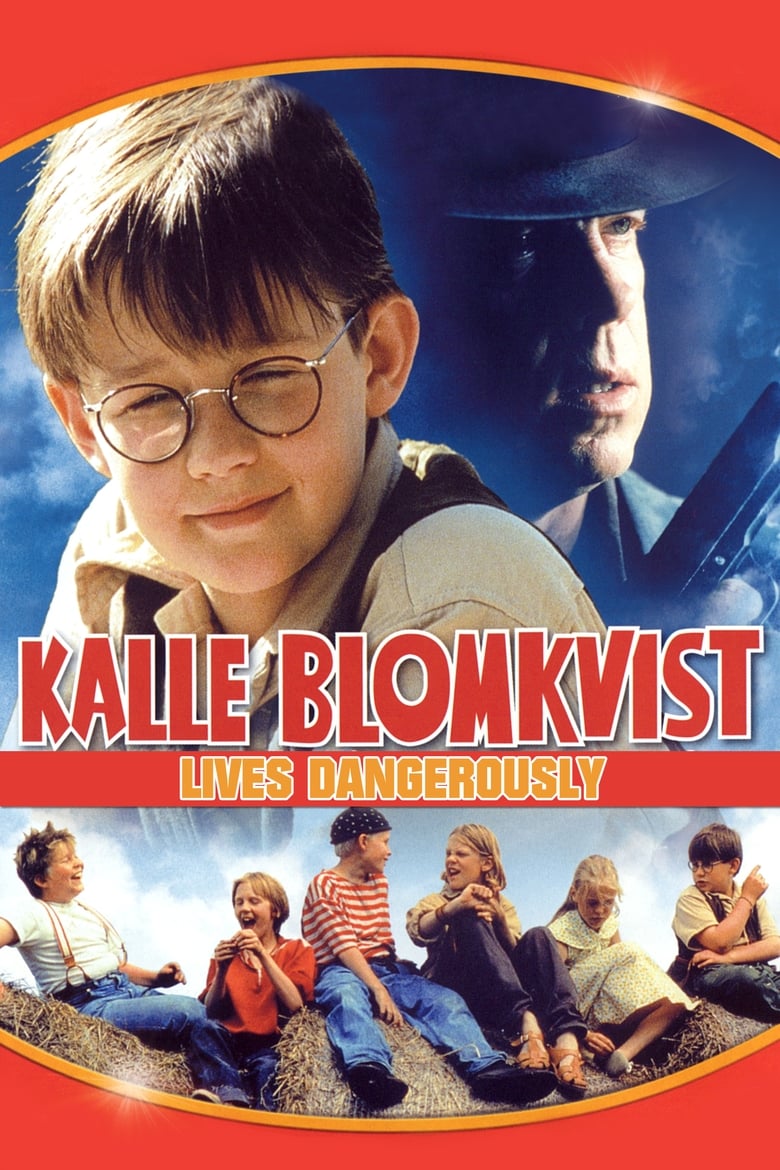 Poster of Kalle Blomkvist Lives Dangerously