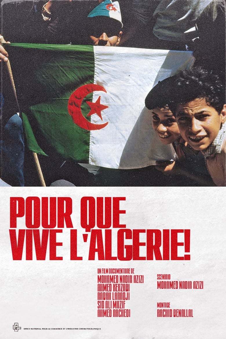 Poster of So that Algeria May Live