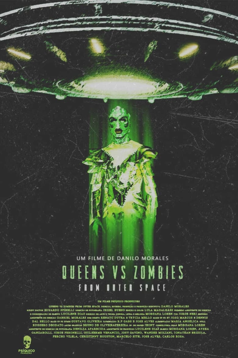 Poster of Queens vs Zombies from Outer Space