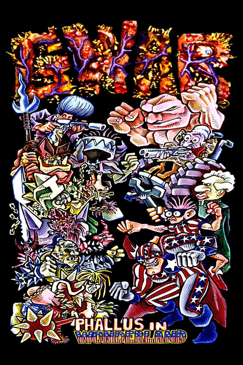 Poster of GWAR: Phallus in Wonderland