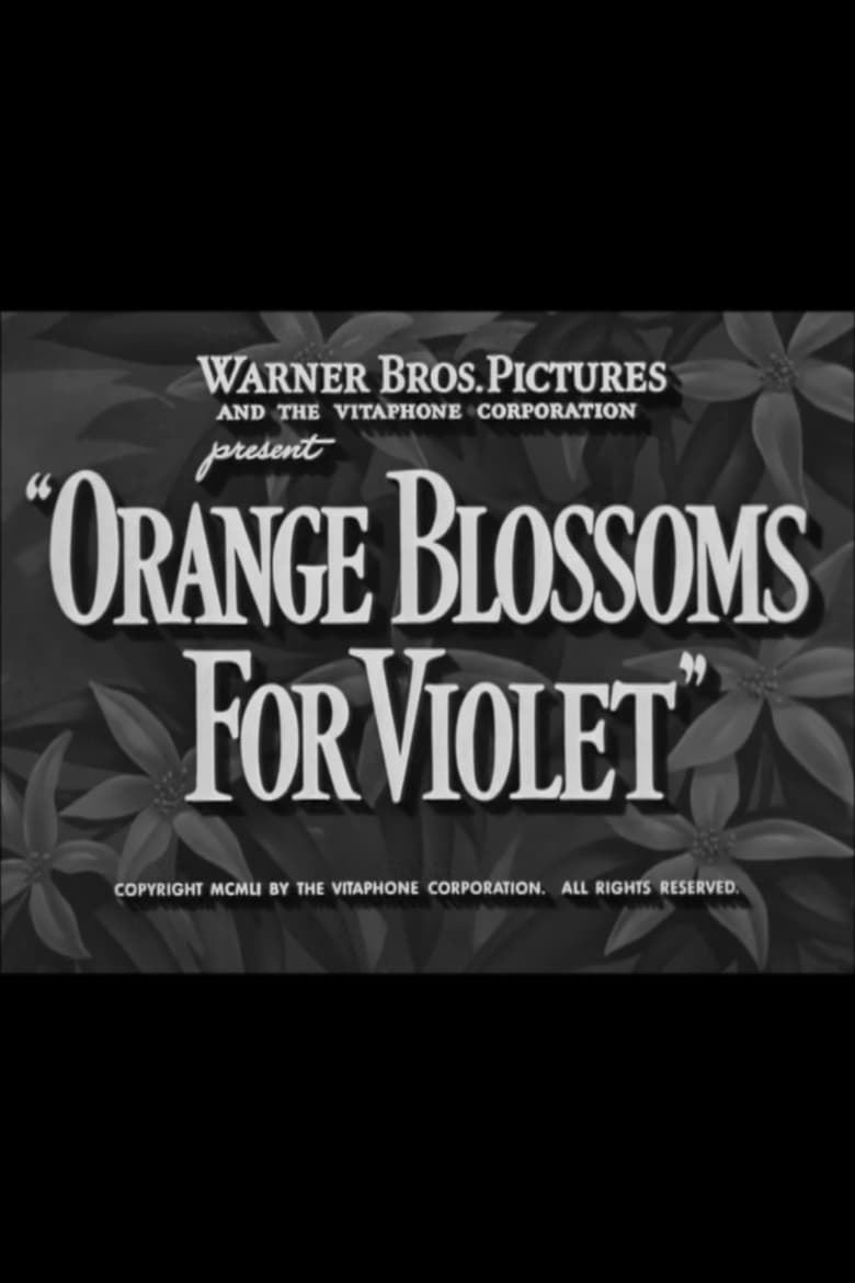 Poster of Orange Blossoms for Violet