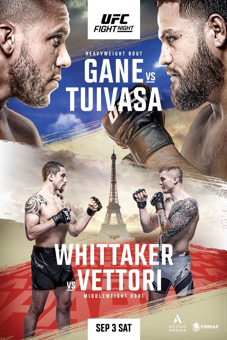 Poster of UFC Fight Night 209: Gane vs. Tuivasa