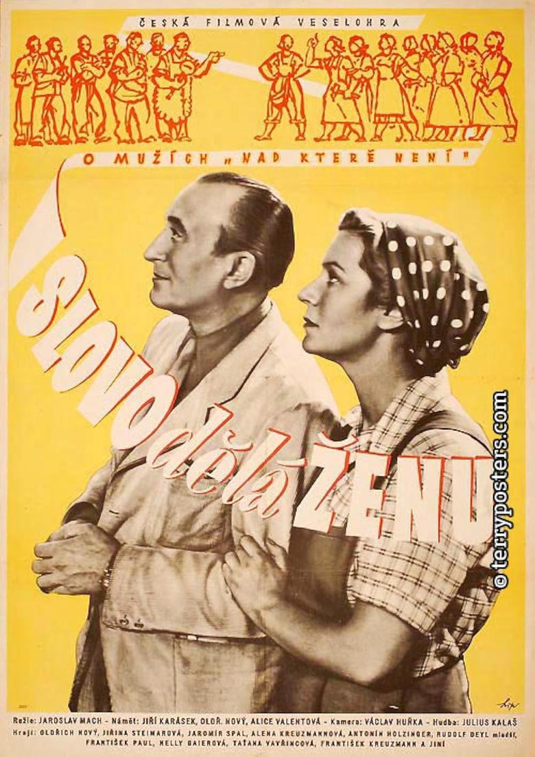 Poster of Slovo dělá ženu