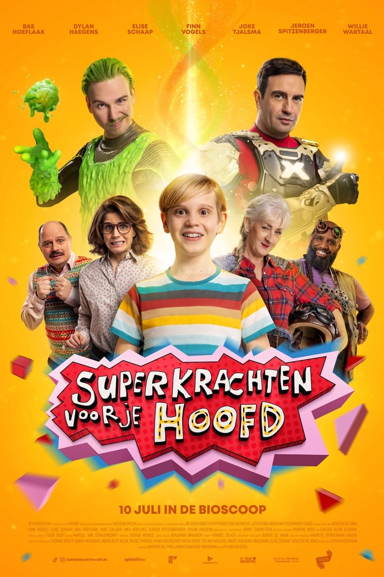 Poster of Superkrachten voor je hoofd