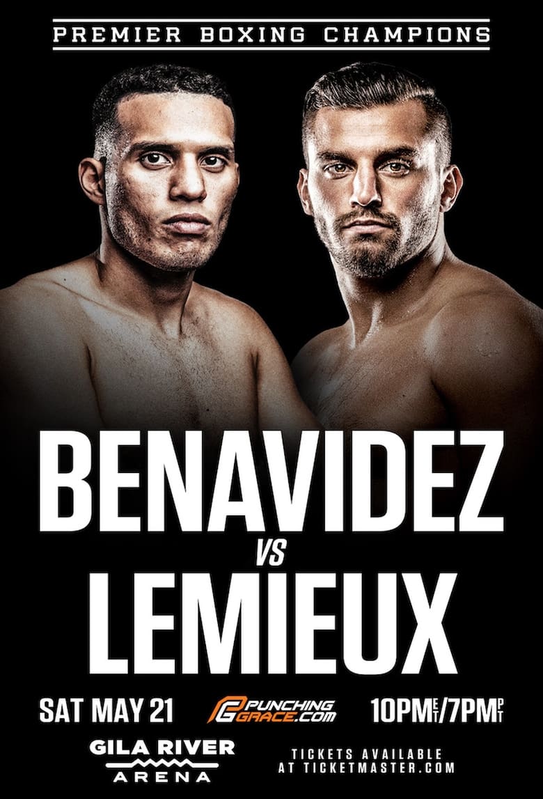 Poster of David Benavidez vs. David Lemieux