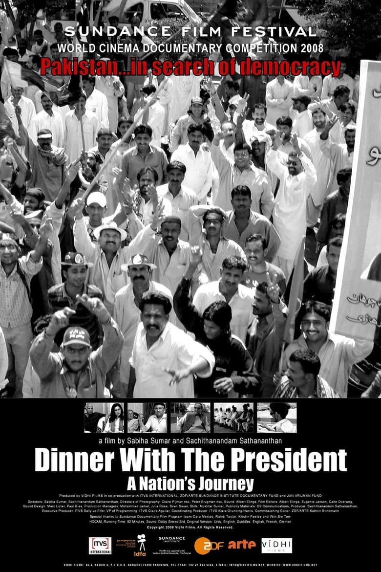 Poster of Dinner with the President: A Nation's Journey