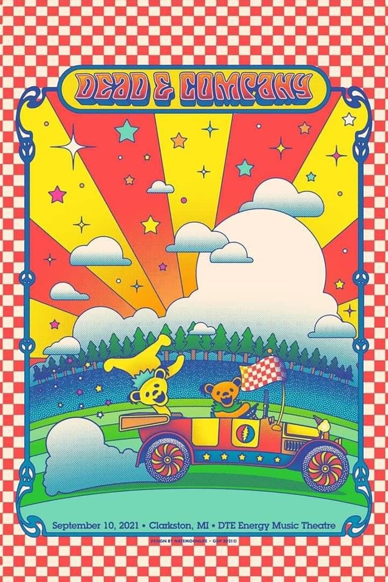 Poster of Dead & Company: 2021-09-10 DTE Energy Music Theatre, Clarkston, MI