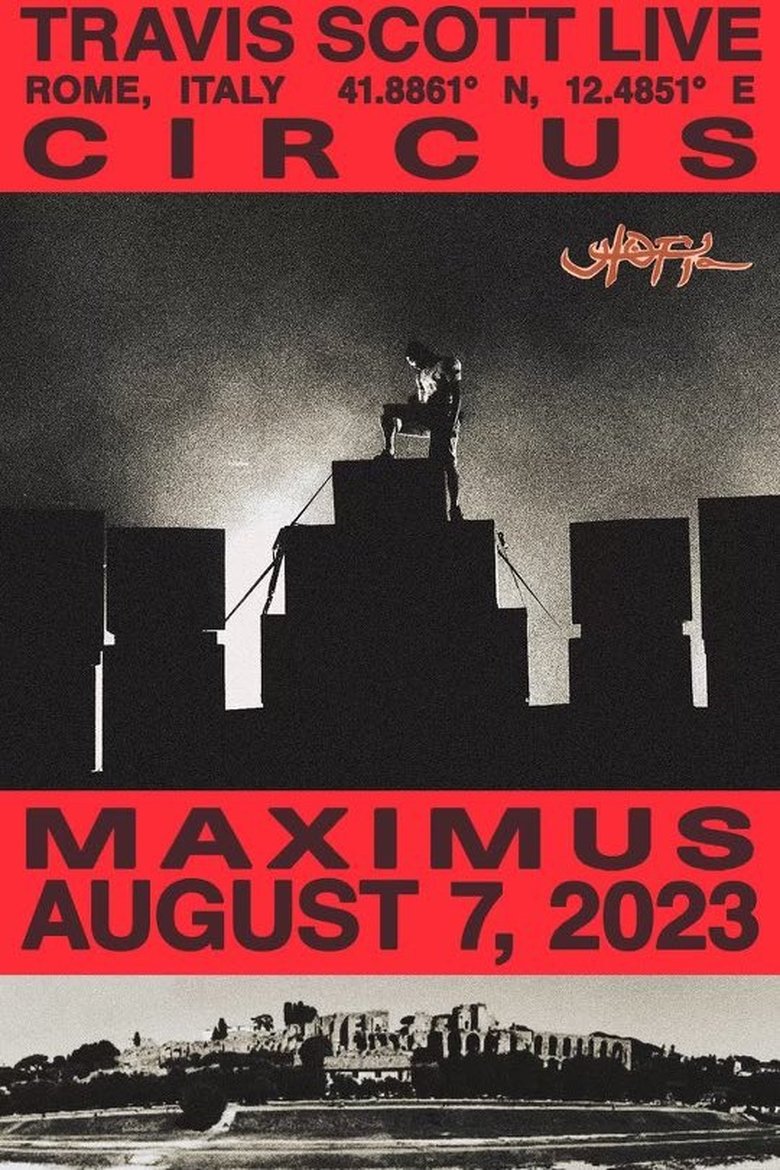 Poster of Travis Scott - Circus Maximus (Live in Rome)