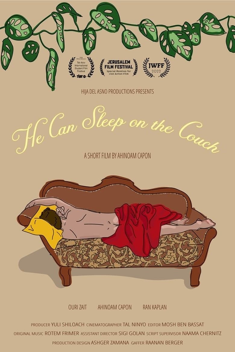 Poster of He Can Sleep on the Couch