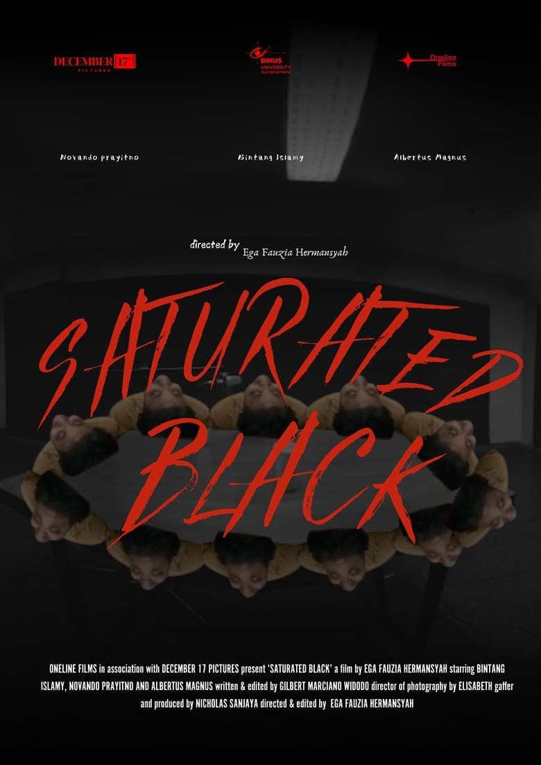 Poster of Saturated Black