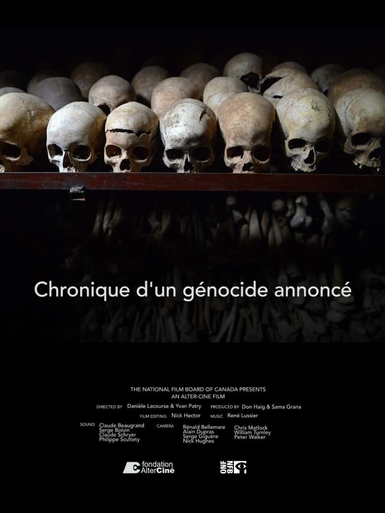 Poster of Chronicle of a Genocide Foretold