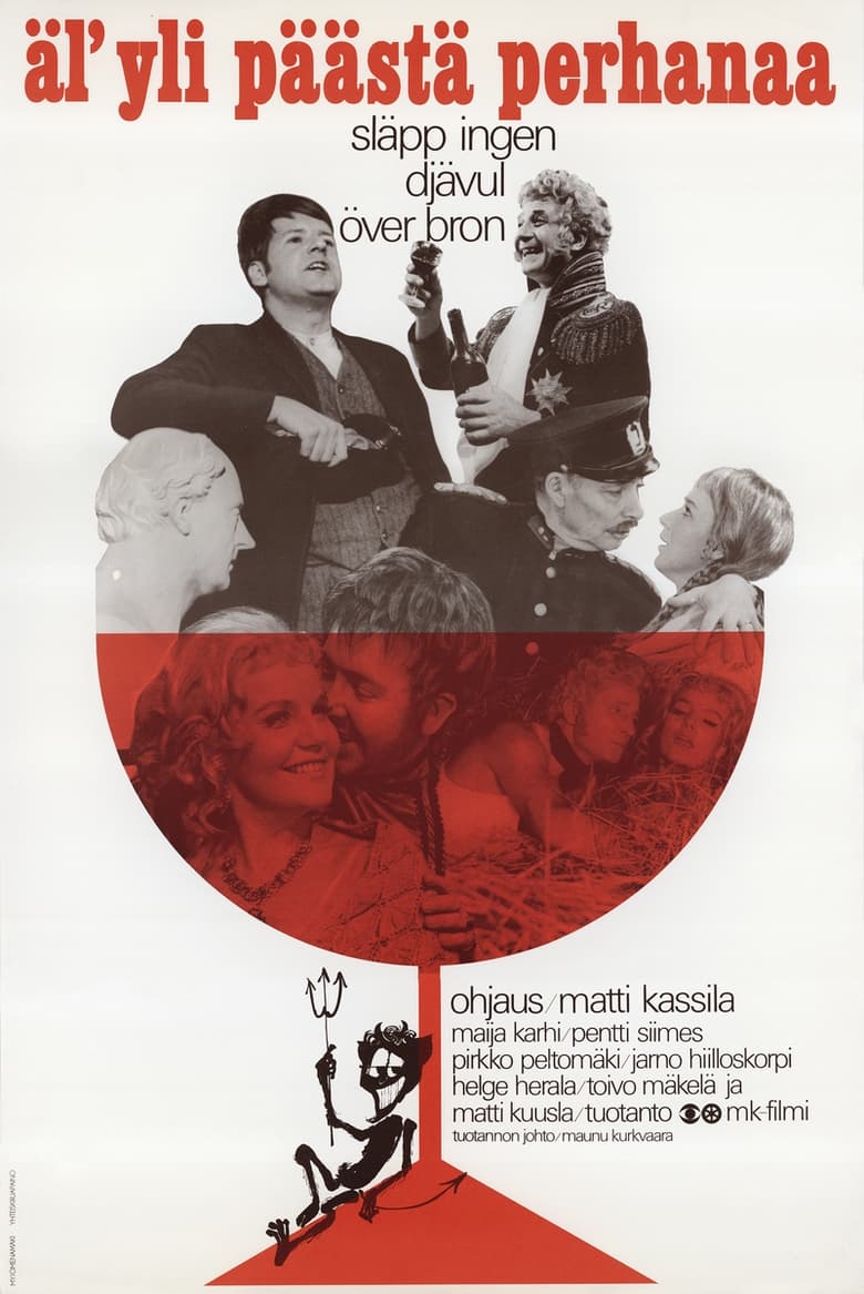 Poster of Äl' yli päästä perhanaa