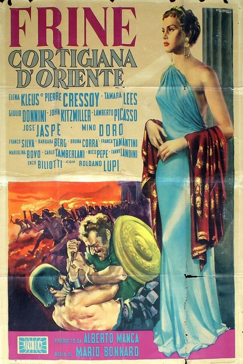 Poster of Frine cortigiana d'Oriente