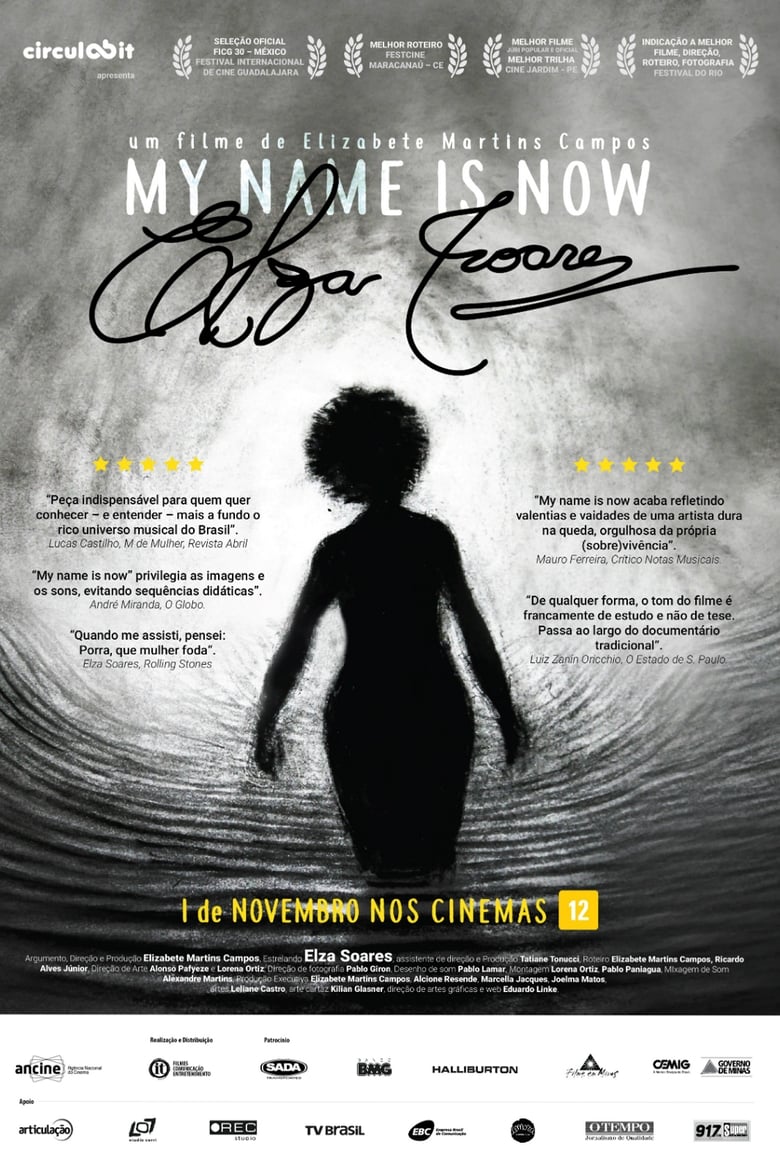 Poster of My Name Is Now, Elza Soares