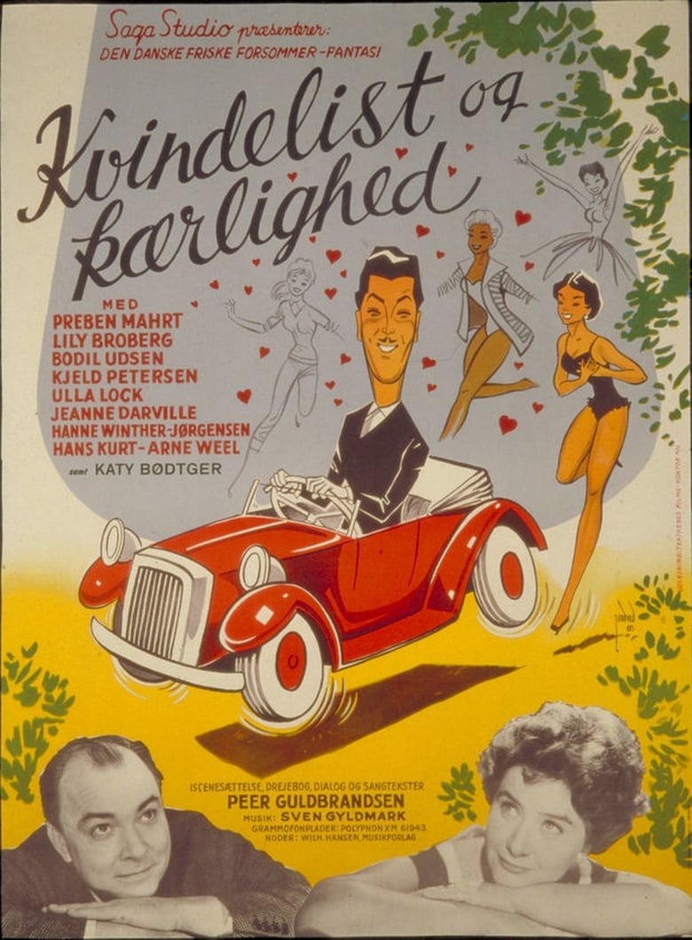 Poster of Kvindelist og kærlighed