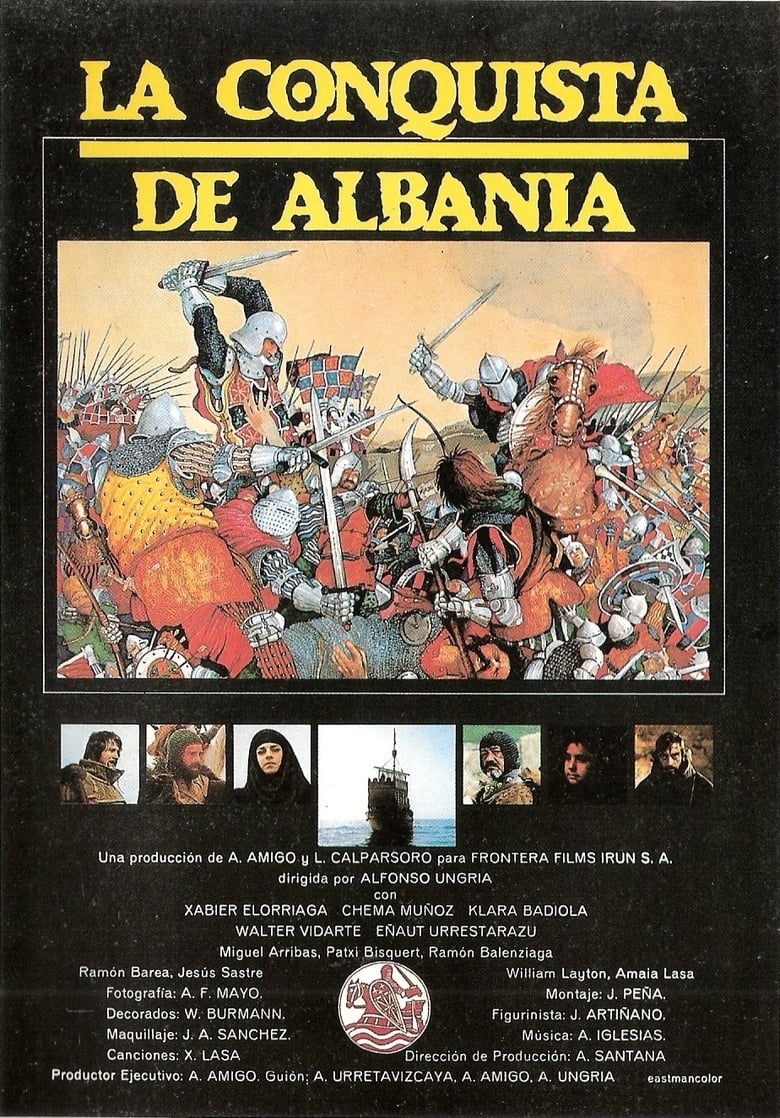 Poster of La conquista de Albania