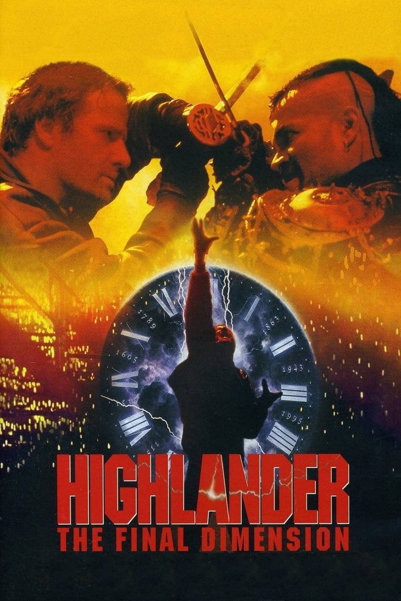 Poster of Highlander III: The Sorcerer