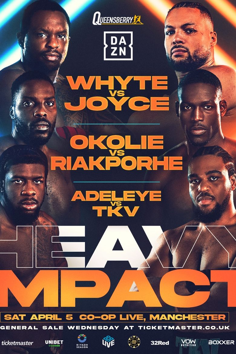 Poster of Dillian Whyte vs. Joe Joyce