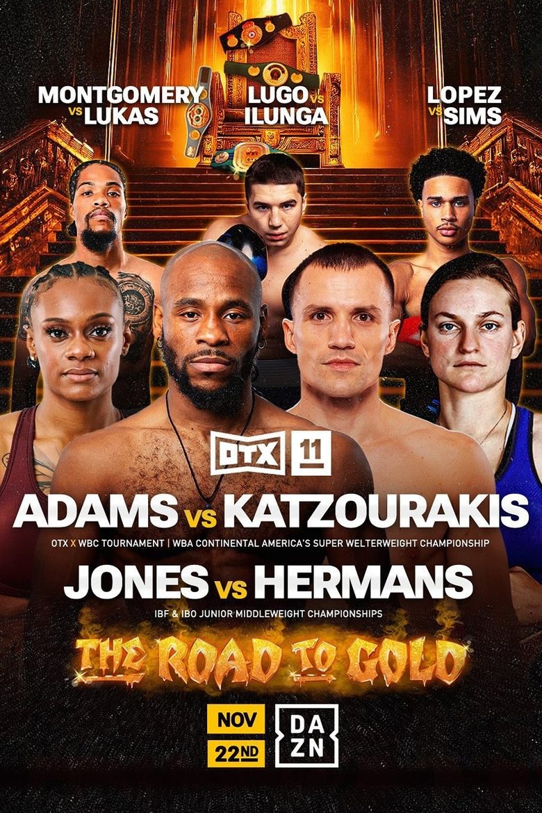 Poster of Brandon Adams vs. Andreas Katzourakis