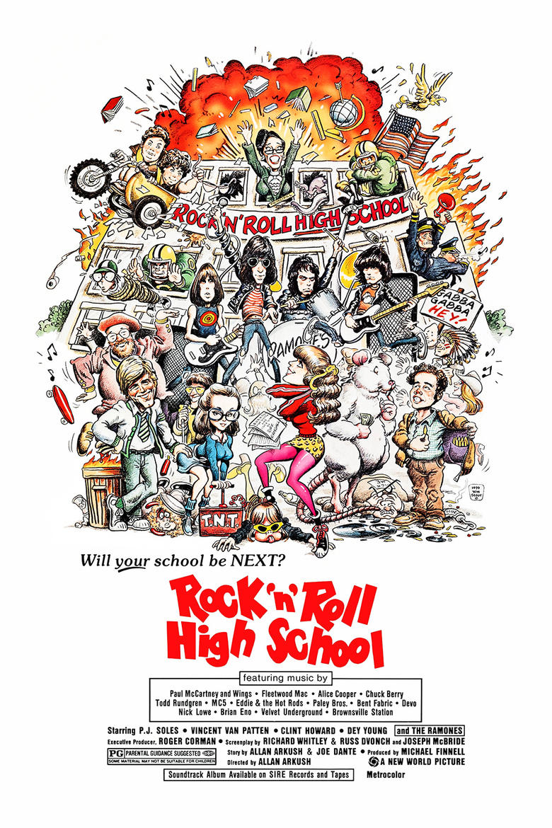 Poster of Rock 'n' Roll High School