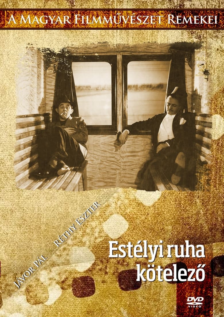 Poster of Estélyi ruha kötelező